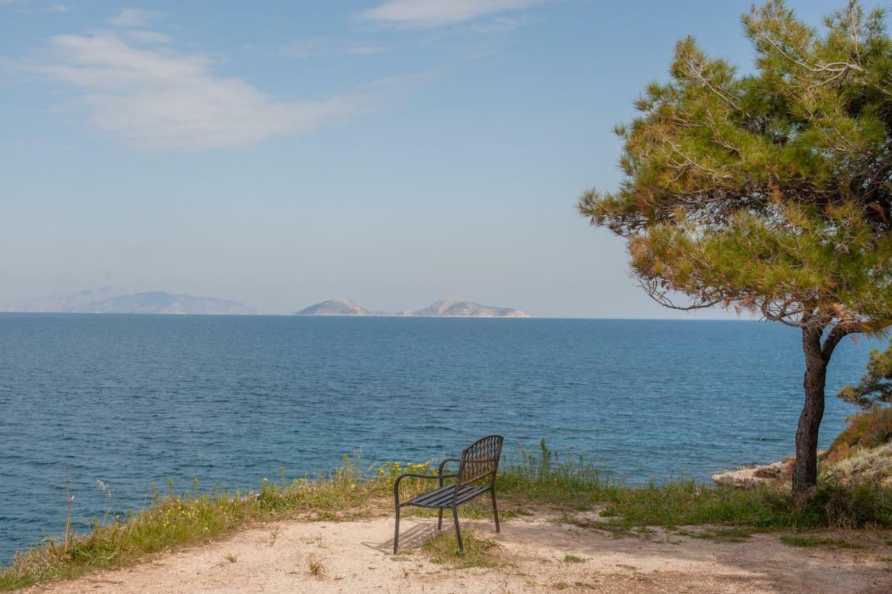 Mimoza Hotel Spetses Town Bagian luar foto