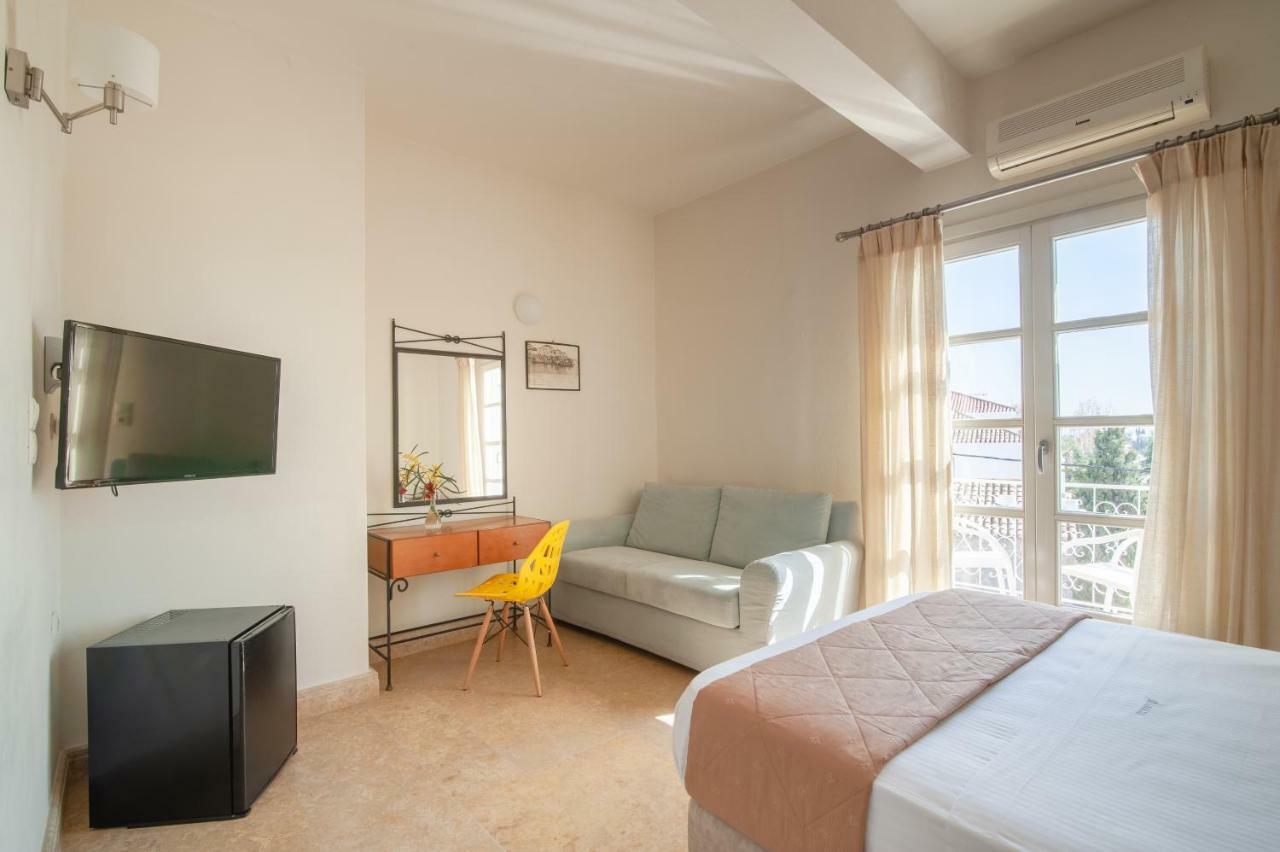 Mimoza Hotel Spetses Town Bagian luar foto